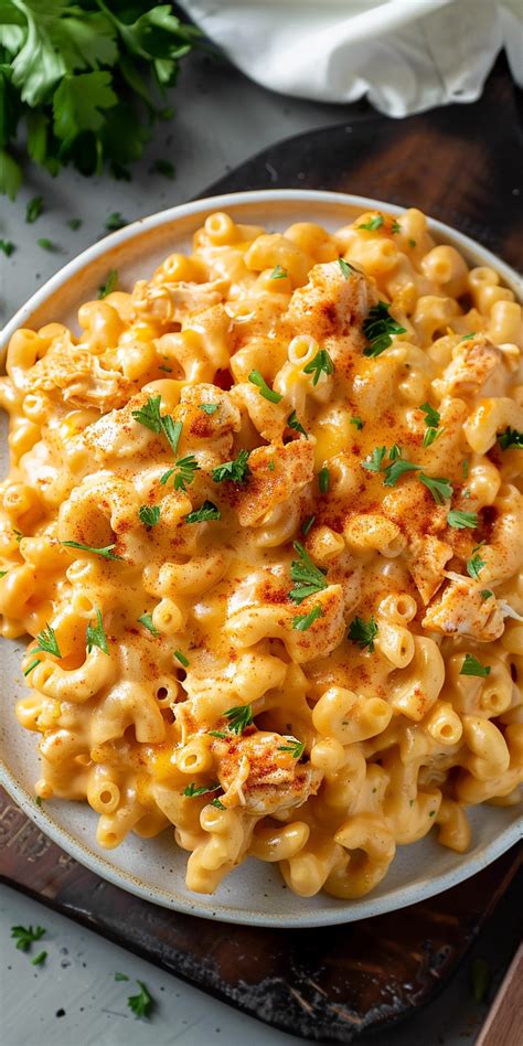 what to make with chicken and mac and cheese