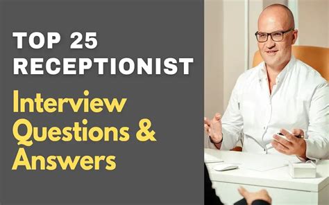 what to say in a receptionist interview