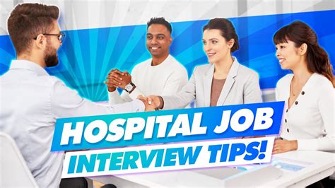 what to say in hospital interview