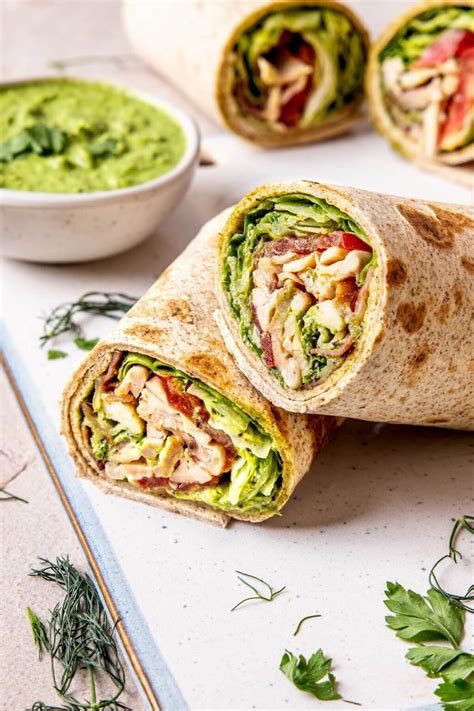 what to serve with chicken bacon ranch wraps
