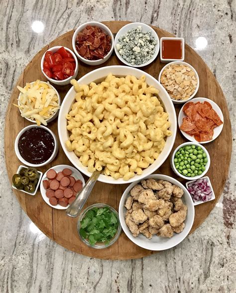 what to serve with mac and cheese bar