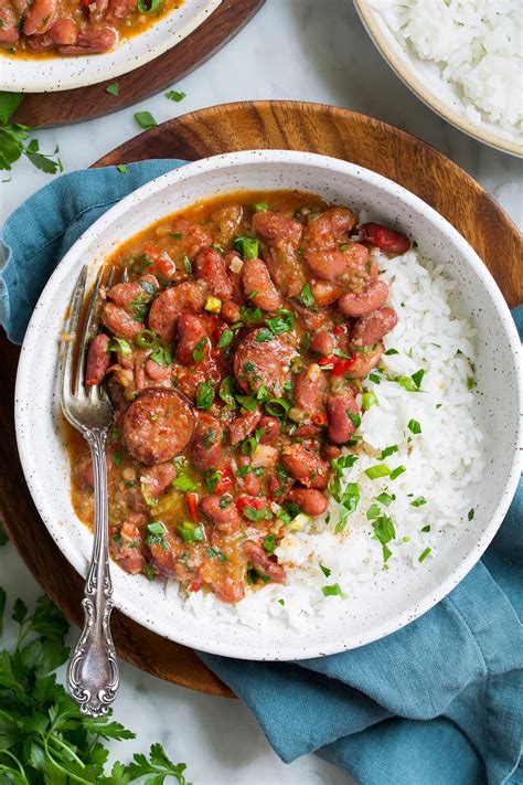what to serve with red beans and rice for dinner