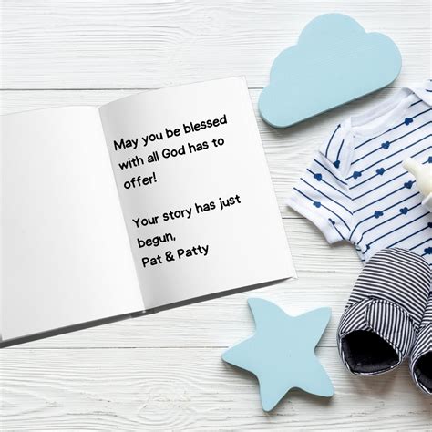 what to write in baby book from grandma