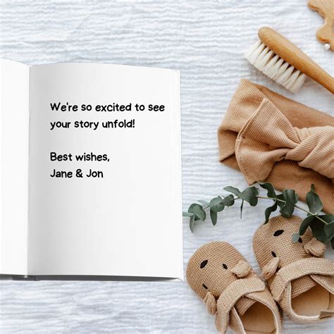 what to write in baby book reddit
