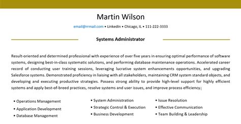 what to write in cv introduction