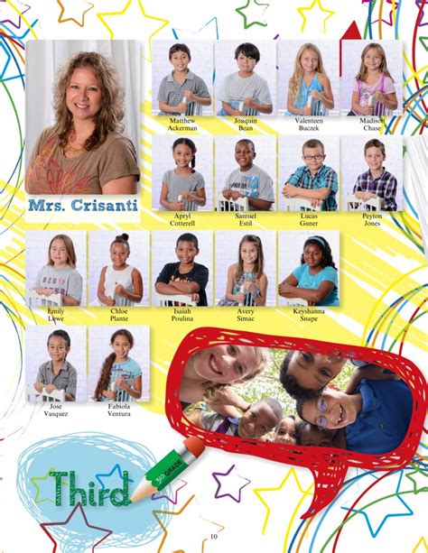 what to write in elementary student yearbook
