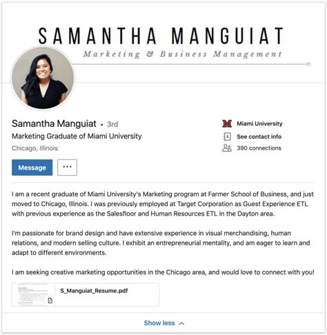 what to write in specialization in linkedin for students for freshers