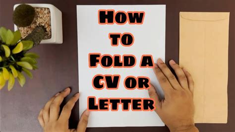 what to write on front of cv envelope