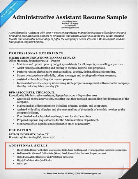 what to write on skills on resume examples