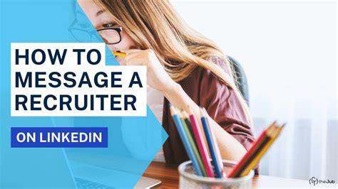 what to write to a recruiter on linkedin after applying