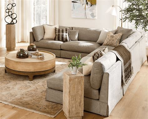 what type of coffee table goes with a sectional