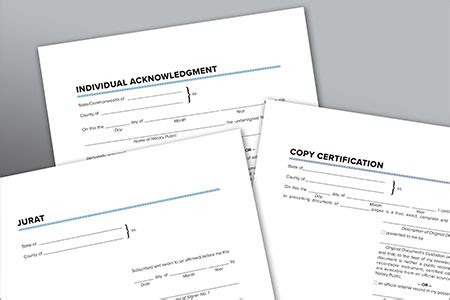what type of documents require a notary