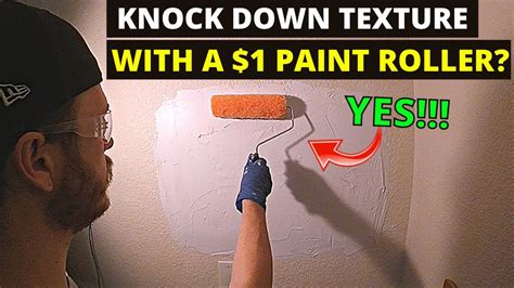 what type of roller for knockdown texture