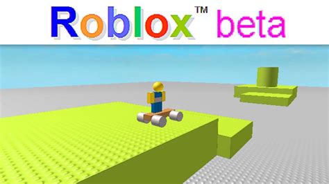 what was the first ever version of roblox