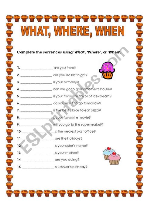what when words
