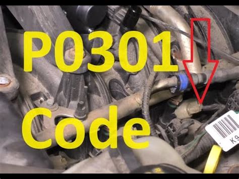 what would cause a p0301 code