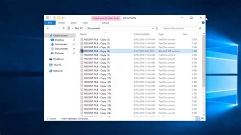 what zip program comes with windows 10