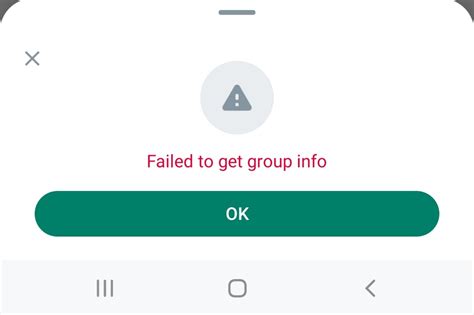 WhatsApp Add to Group Failed