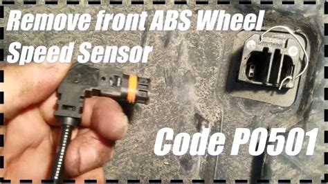 wheel speed sensor fault code