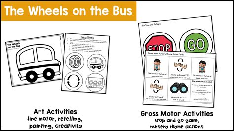 wheels on the bus activities for babies