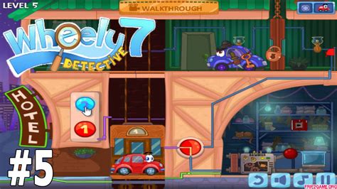 Wheely 7 Detective Walkthrough