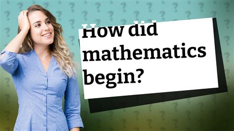 when did math begin