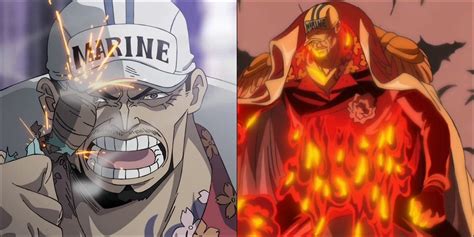 when does akainu first appear in one piece