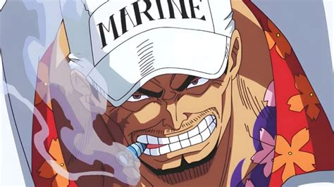 when is akainu introduced in one piece