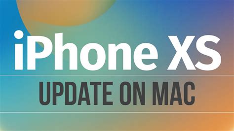 when is the last update for iphone xs