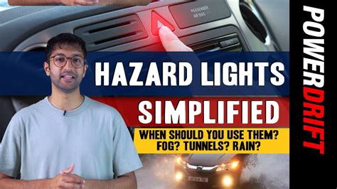 when to use hazard lights in car
