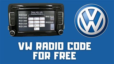 where can i get my radio code for free