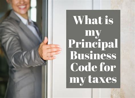 where do i get a principal business code