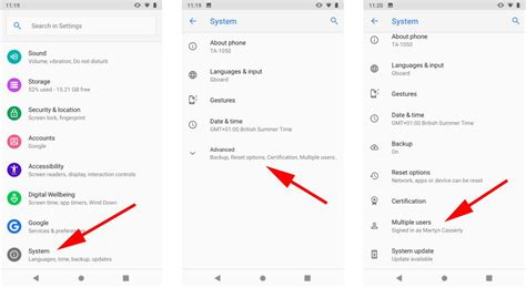 where is advanced settings on android phone