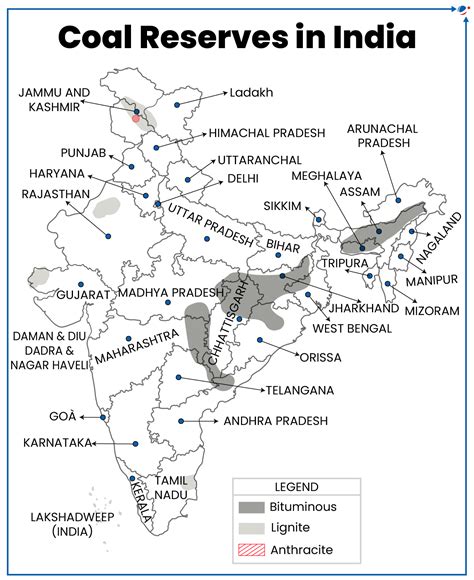 where is anthracite coal found in india