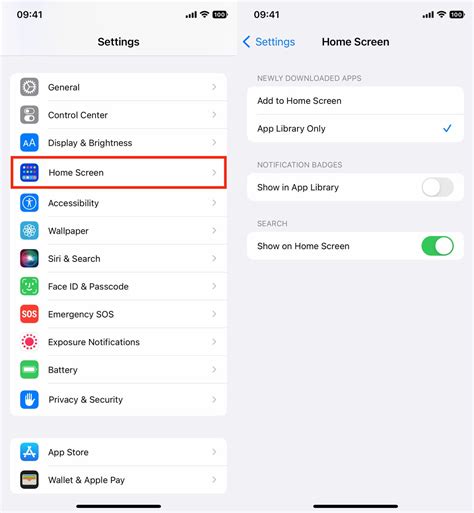 where is applications in settings on iphone