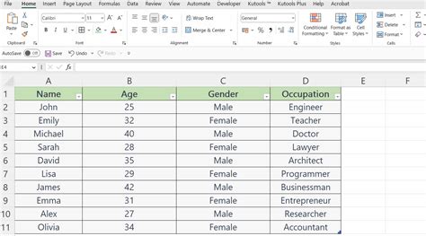 where is design in excel