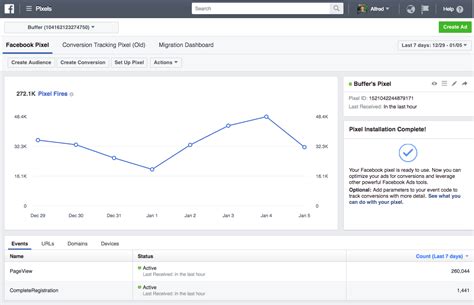 where is facebook pixel in ads manager