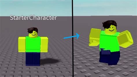 where is starter character scripts in roblox studio