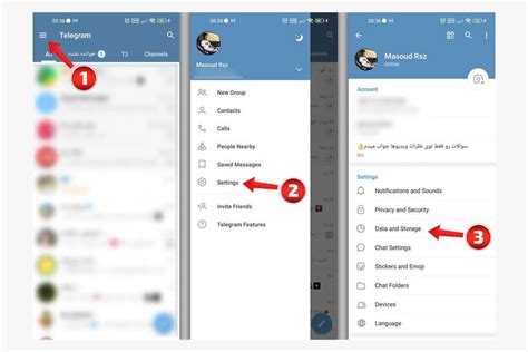where is telegram cache on android