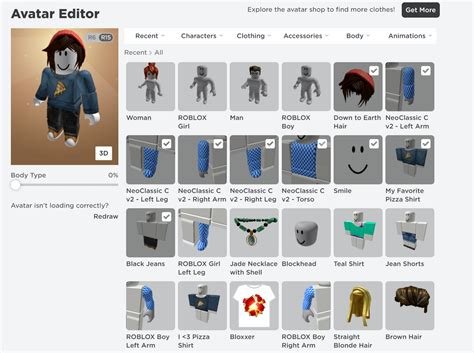 where is the avatar editor on roblox