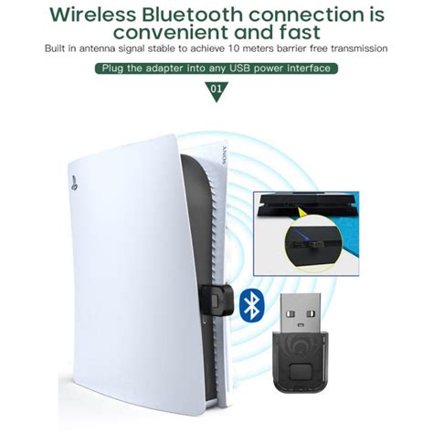 where is the bluetooth receiver on ps5