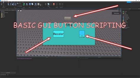 where is the script button in roblox studio