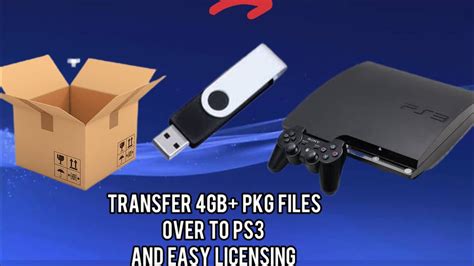 where to copy pkg files on ps3