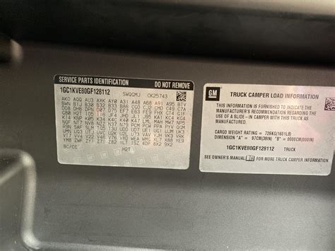 where to find paint code on 2008 chevy silverado