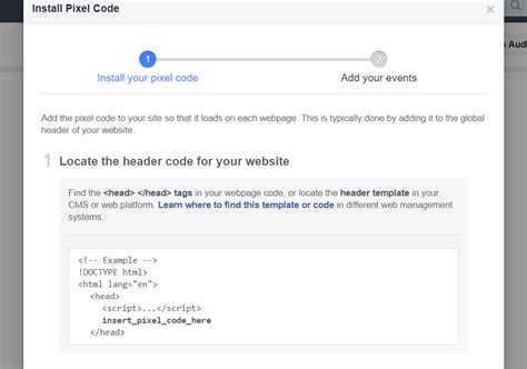 where to put pixel code in wordpress