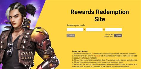 where to put redeem code in free fire