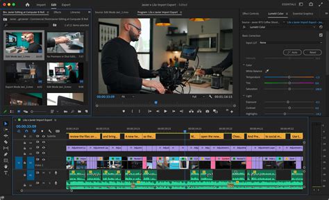which adobe program is used for video editing