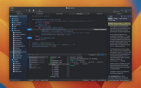 which app is used for coding in macbook