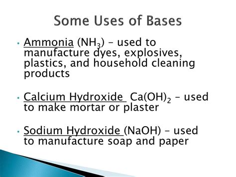 which base is used in manufacture of soap