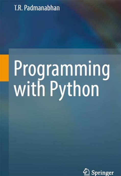 which book is best for python programming pdf free download